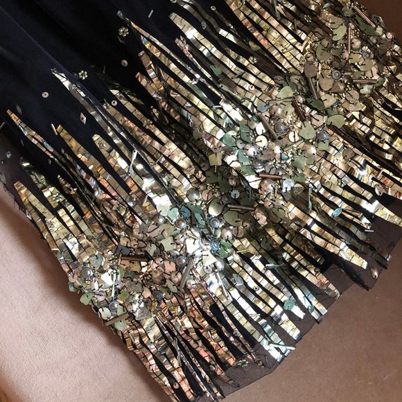 Hand Detailed Poleci Cocktail Dress - Picture 3 of 7